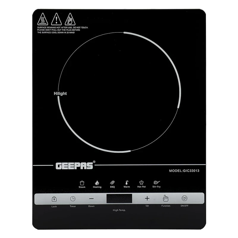 Geepas Digital Infrared Cooker GIC33013 - 2000W Single Cooktop