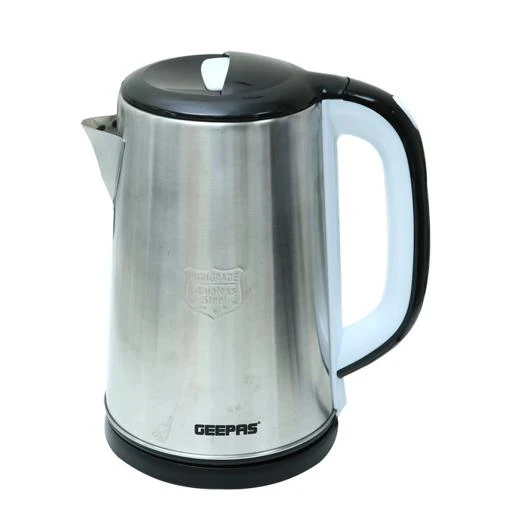 Geepas Stainless Steel Electric Kettle GK38028 - 2.5L Large Capacity