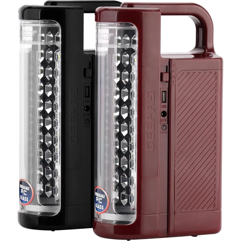 Geepas Rechargeable Lantern GE5566 - Pack of 2 (24 LED each)