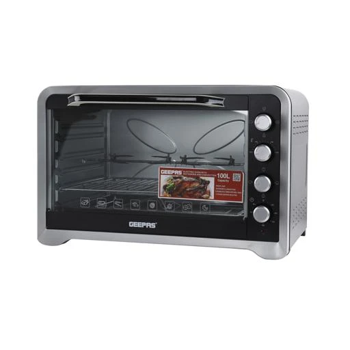 Geepas Electric Oven with Rotisserie GO34027 - 100L Extra Large