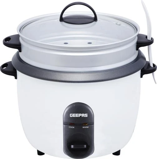 Geepas Rice Cooker GRC35011 - 1.5L Capacity