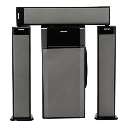 Geepas 3.1 Channel Multimedia Speaker System GMS8522N - USB/FM/Remote
