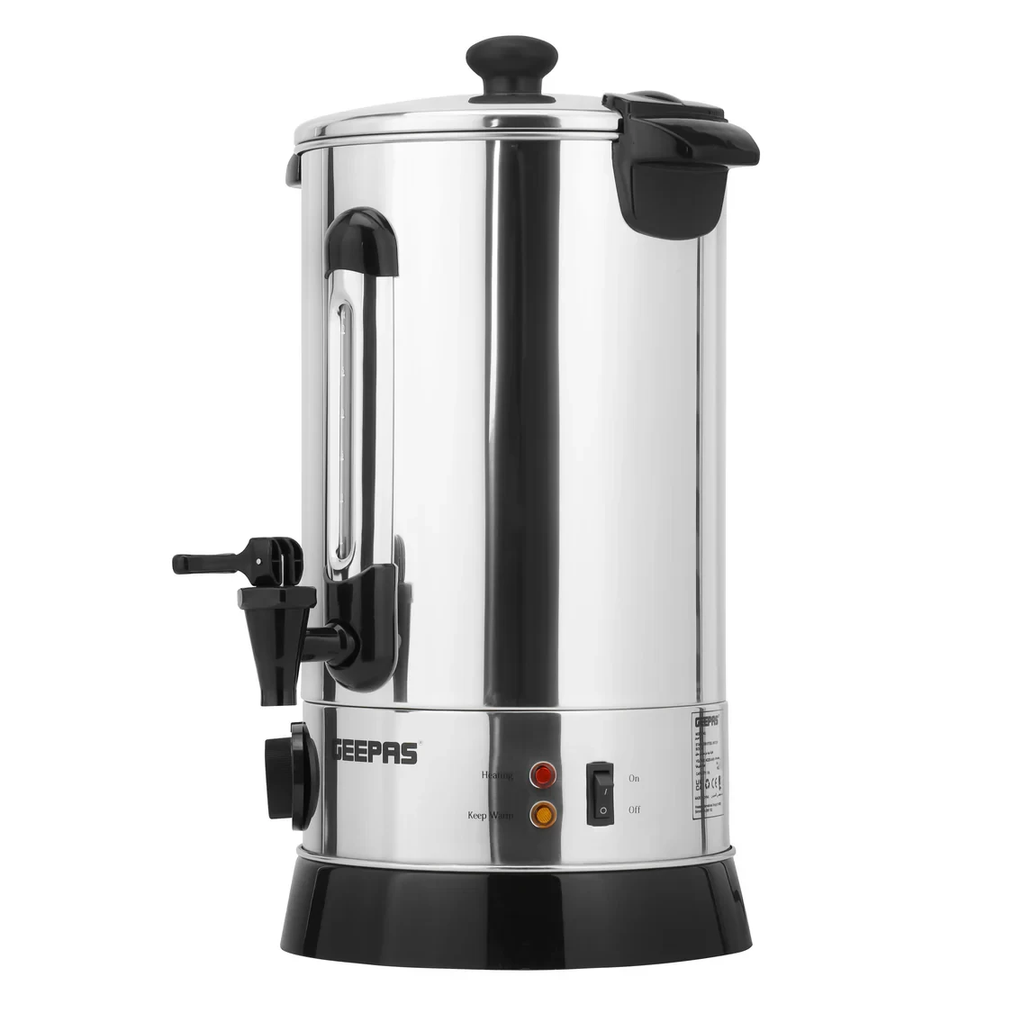 Geepas Stainless Steel Water Boiler GK38048 - 20L Large Capacity