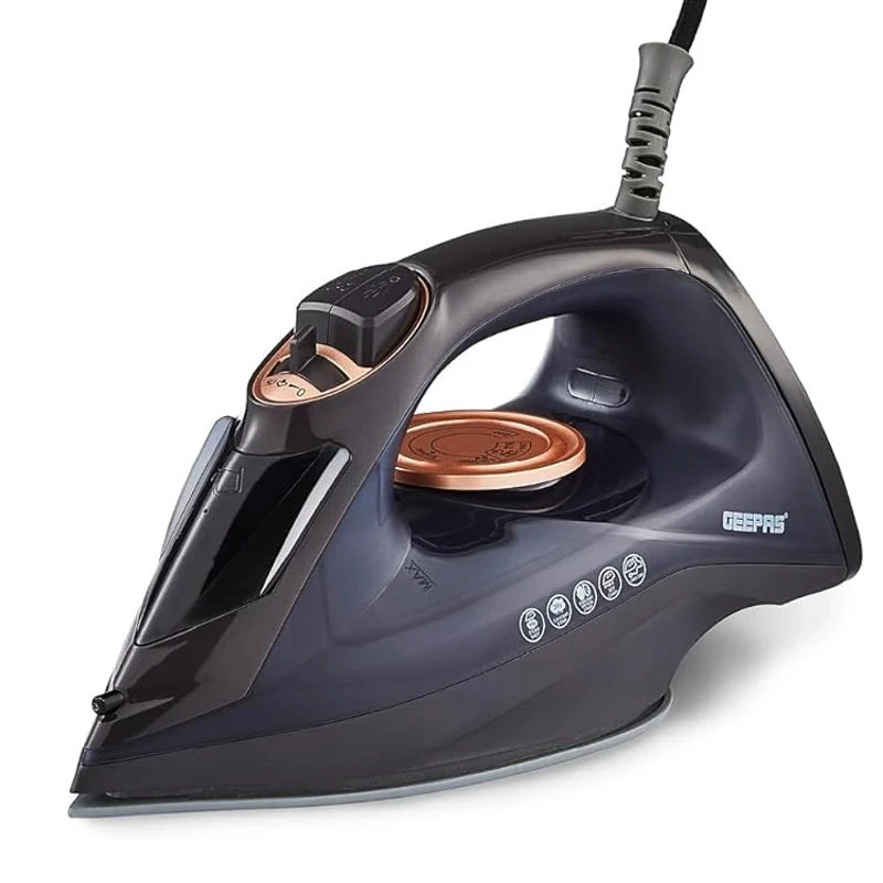 Geepas Steam Iron GSI7703 - Ceramic Soleplate