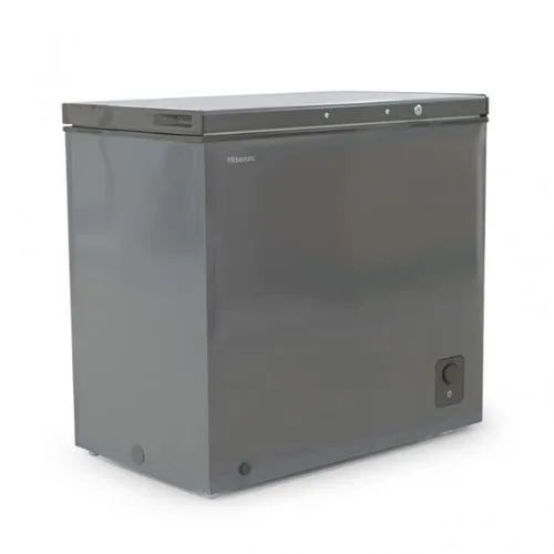 Hisense 260 litre chest freezer at UGX 935,000, a mid-size deep freezer for a family buying meat in bulk