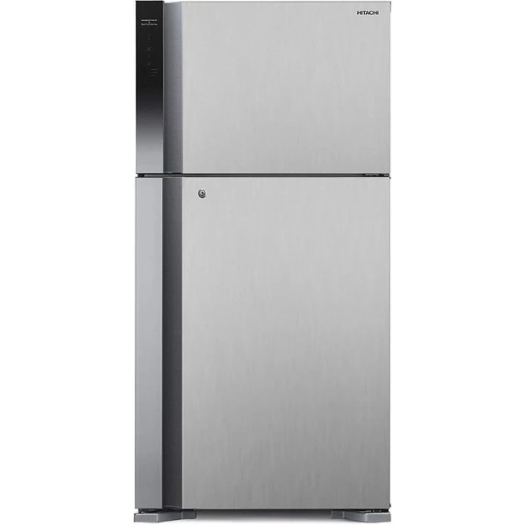 Hitachi 770L Top Freezer Fridge | Brilliant Silver, X-Large