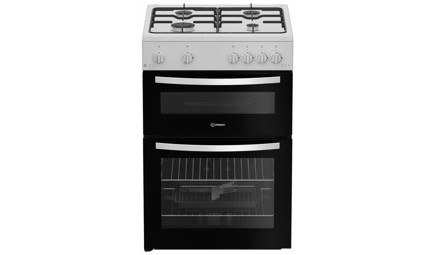 Indesit 60cm Full Gas Cooker | with Rotisserie