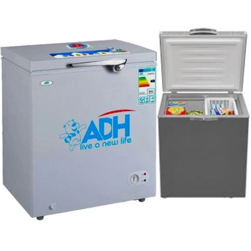 ADH 180L Chest Freezer Model H White/Grey