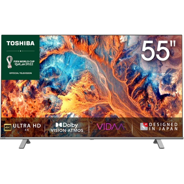 Toshiba 55" inch 4K Smart TV | Frameless, Dolby Vision & Atmos