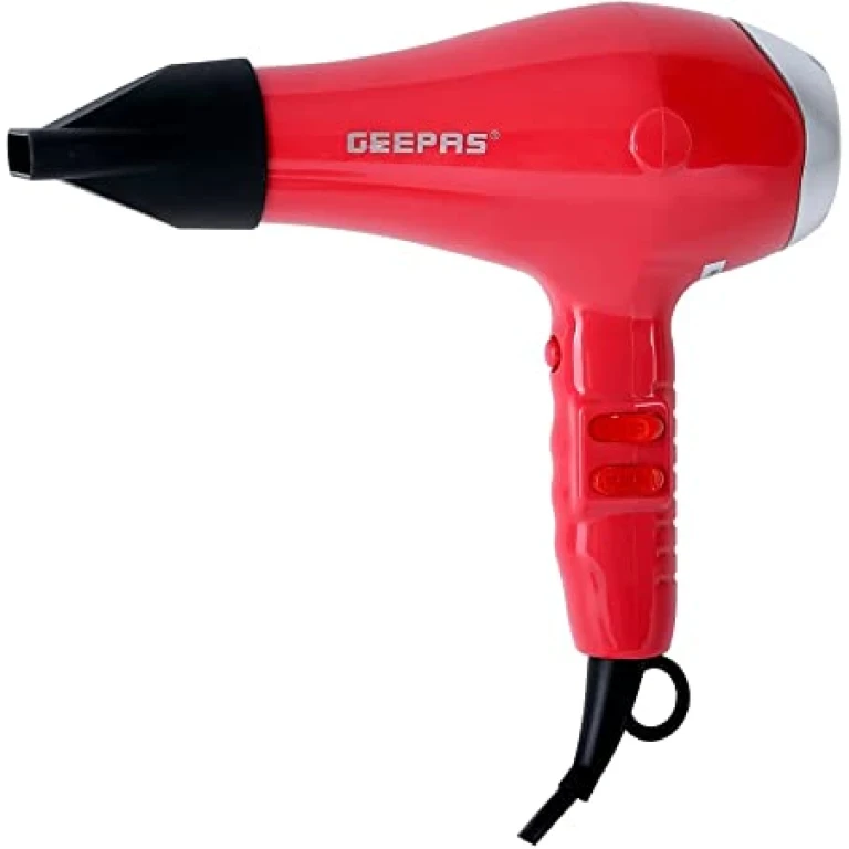 Geepas GH8078 1500W Ionic Hair Dryer | Fast Drying