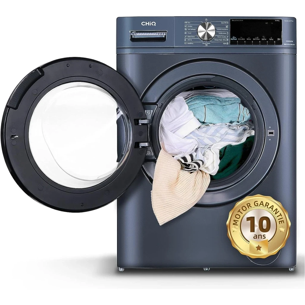 Chiq 10kg Front Loader Washer | Large Capacity