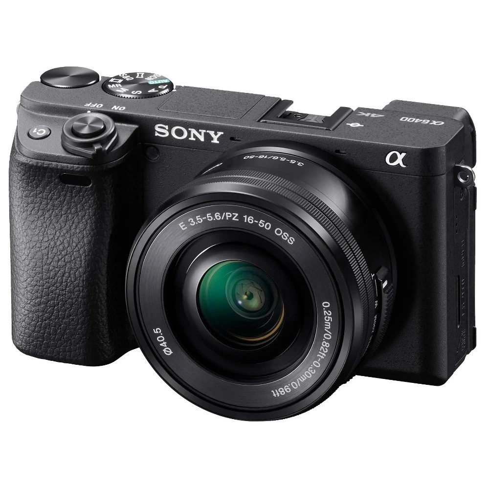 Sony Alpha 6400 Mirrorless Camera with 16-50mm Lens