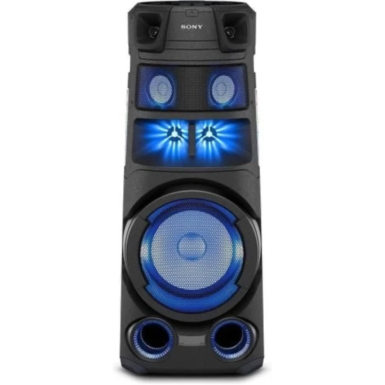 Sony MHCV83D 360  Party Speaker | Omnidirectional Sound & Light DVD, CD, Bluetooth