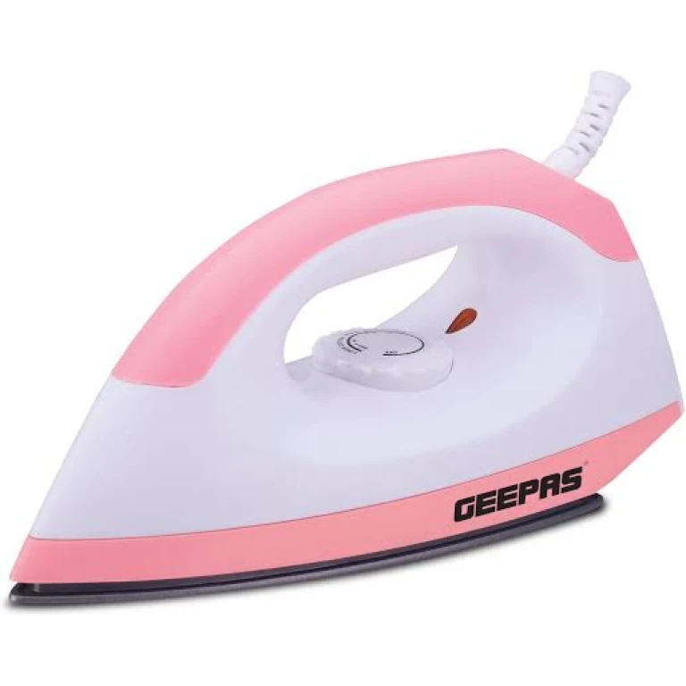 Geepas Dry Iron GDI7782 - 1200W Non-Stick Soleplate