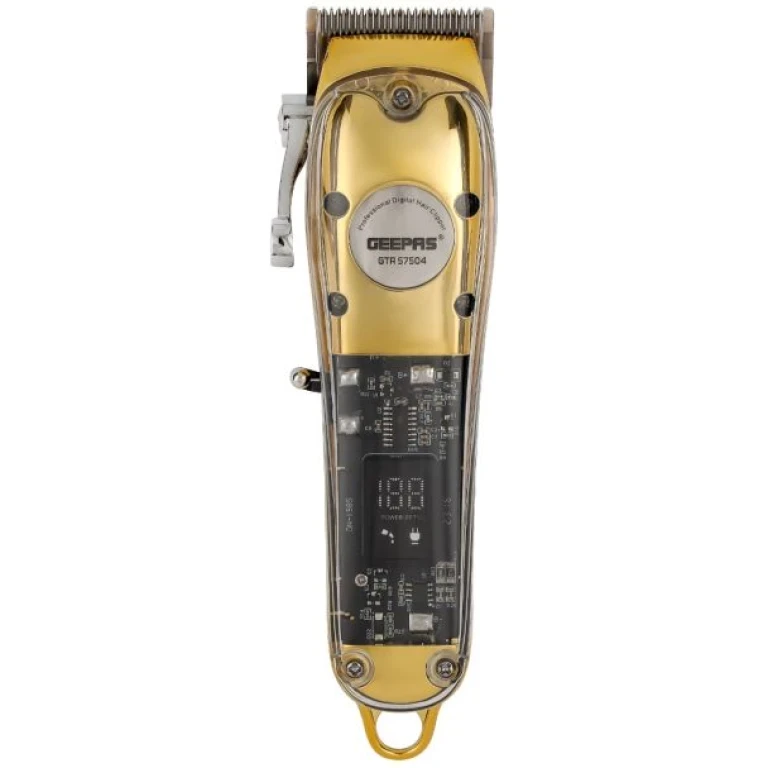 Geepas GTR57504 Digital Pro Hair Clipper | Rechargeable