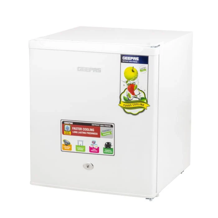 Geepas Single Door Mini Fridge GRF654 - 60 Litre Refrigerator