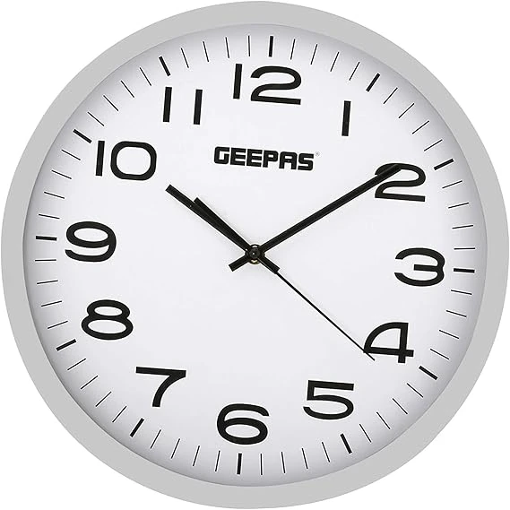Geepas Wall Clock GWC26016 - Modern Design