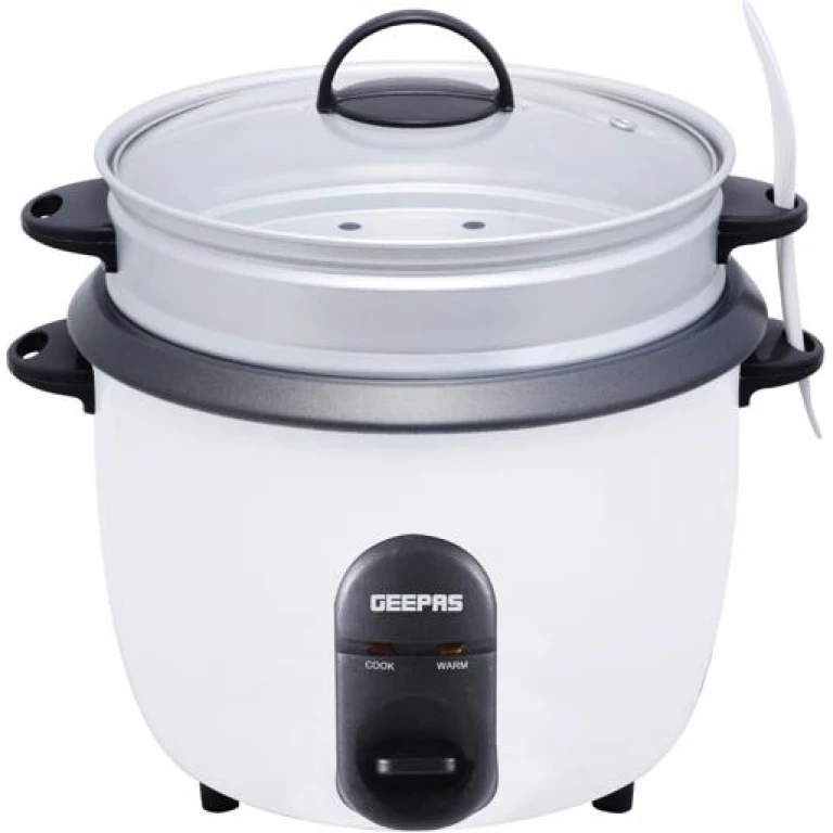 Geepas Rice Cooker GRC35011 - 1.5L Capacity