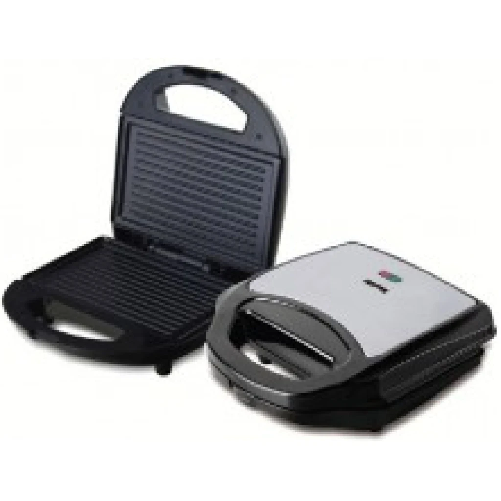 Geepas 2-Slice Grill Maker GGM6001 - Panini Press Style