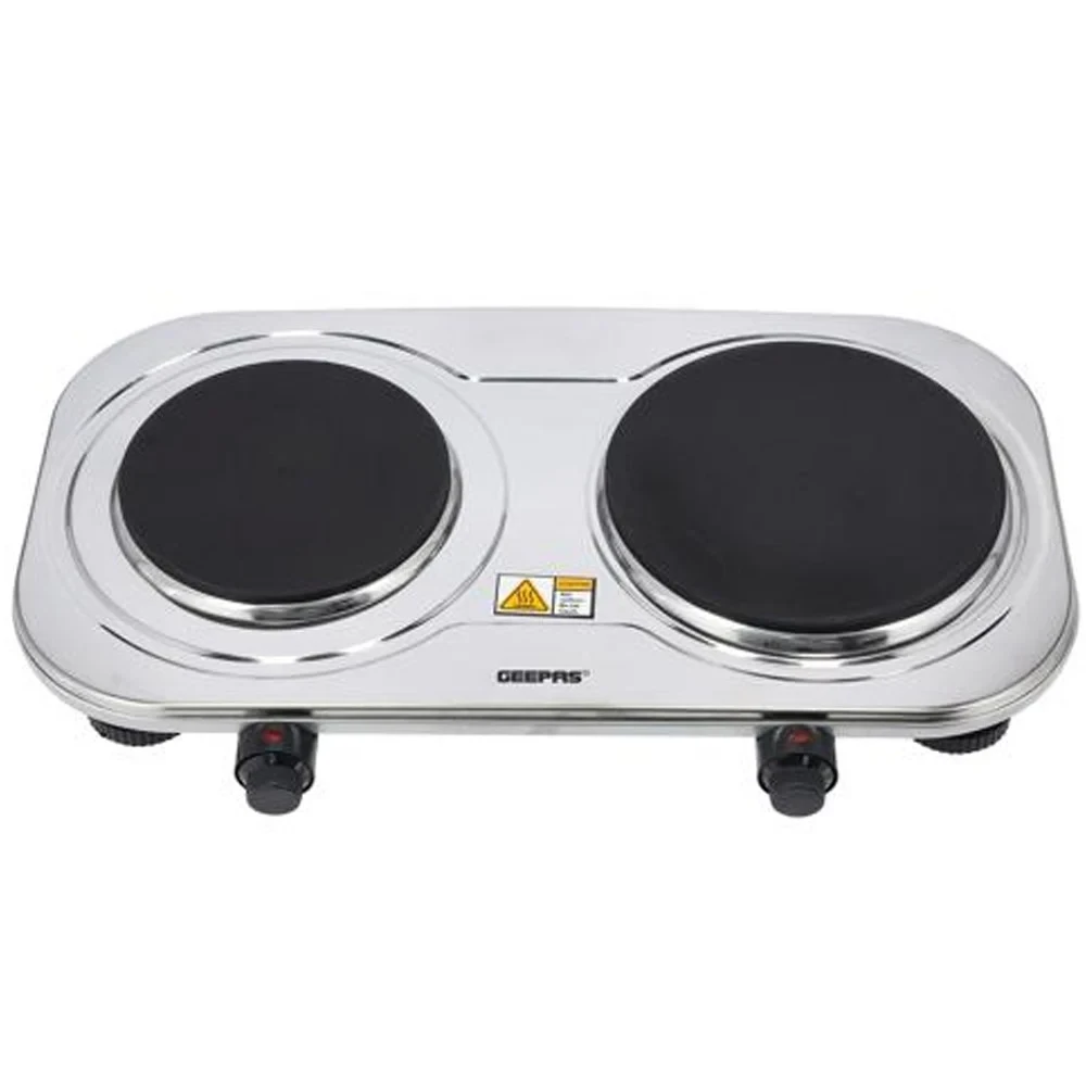 Geepas Double Electric Hot Plate GHP32024 - 2400W High Power