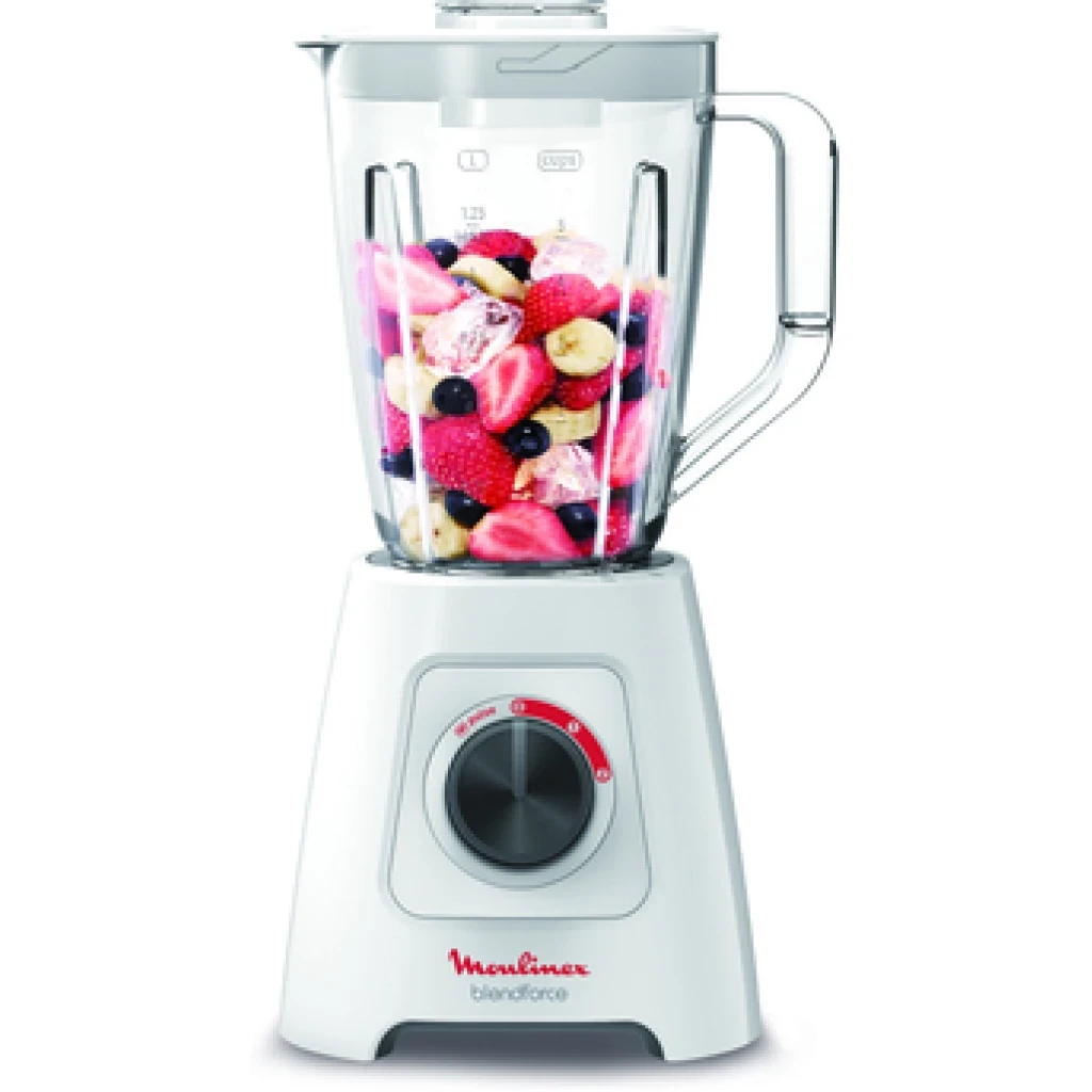 Moulinex 3-in-1 Blender | 600W, 2L Jug, Grinder & Chopper