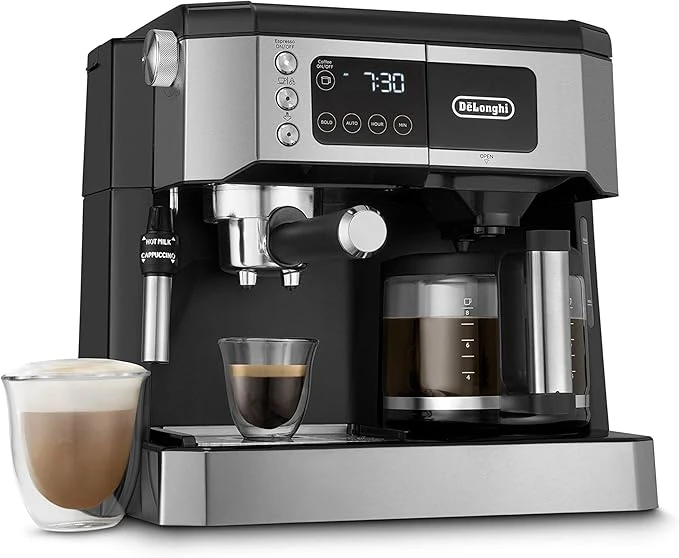 De'Longhi Combi Coffee Machine | Espresso & Filter Coffee