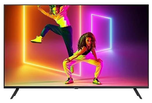 GlobalStar GS-50UK64 50-inch Android Smart TV, Frameless Design