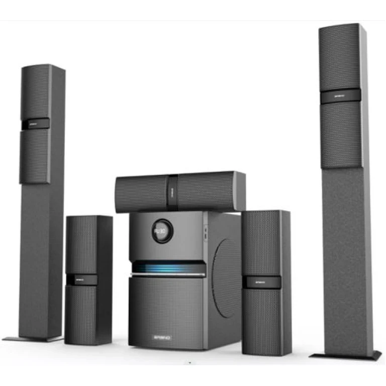 Globalstar GS-V65 8 5.1ch Multimedia Speaker System - Transform Your Sound Space