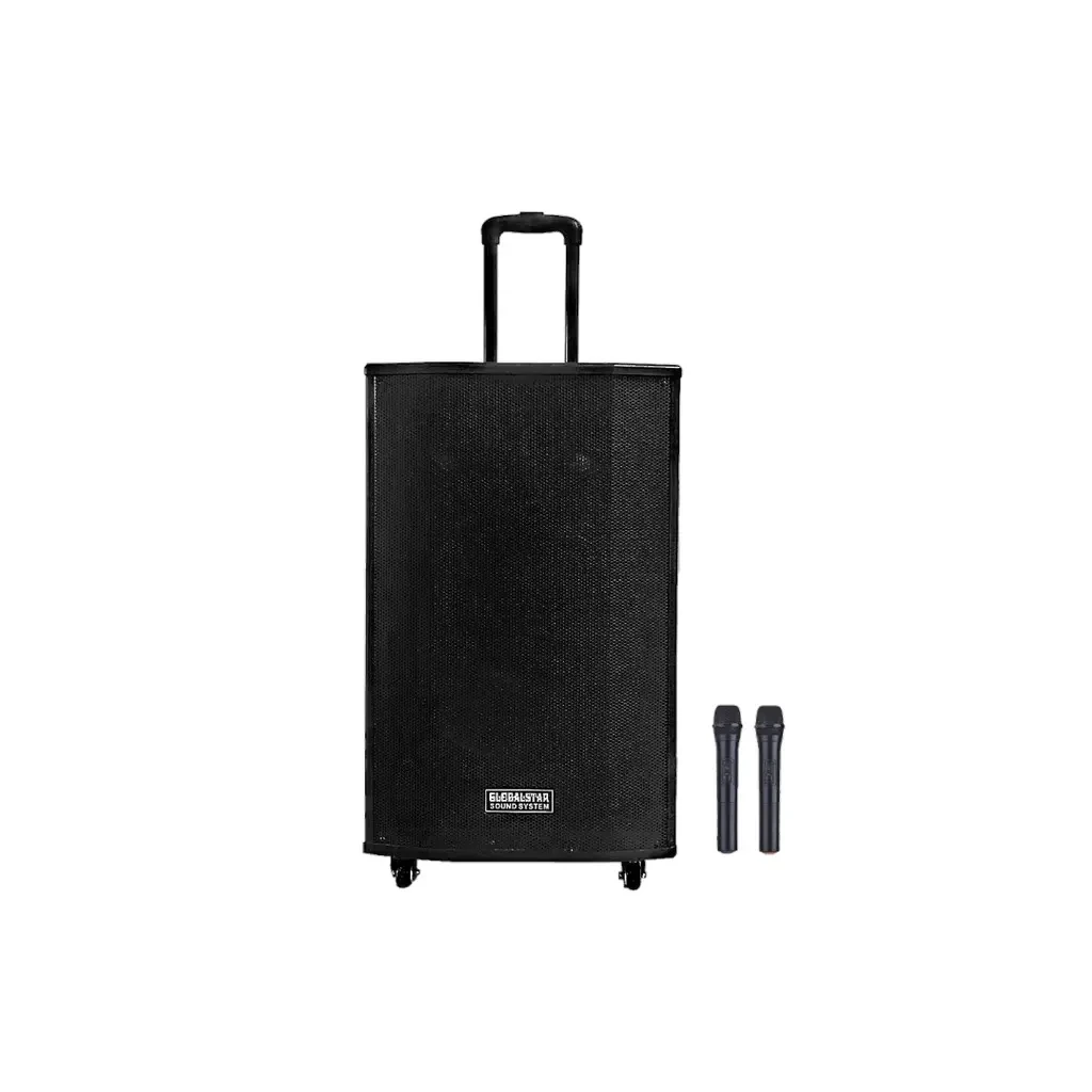 Globalstar L1503 Karaoke Wireless Speaker with Dual Mics - The Party Starter