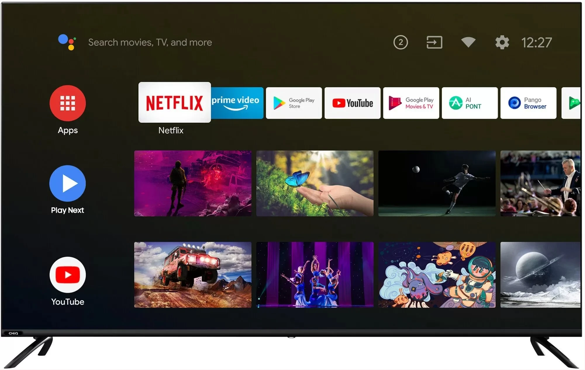 Mitech Synix 55 Smart with Netflix Free to air TV