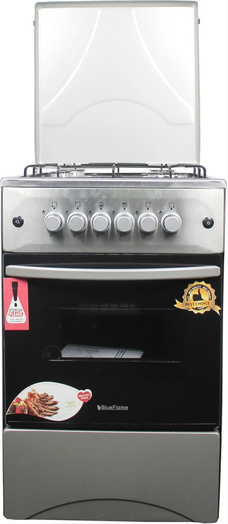 Blue Flame 50x50 Freestanding Gas Cooker (Inox) - C5040G-1