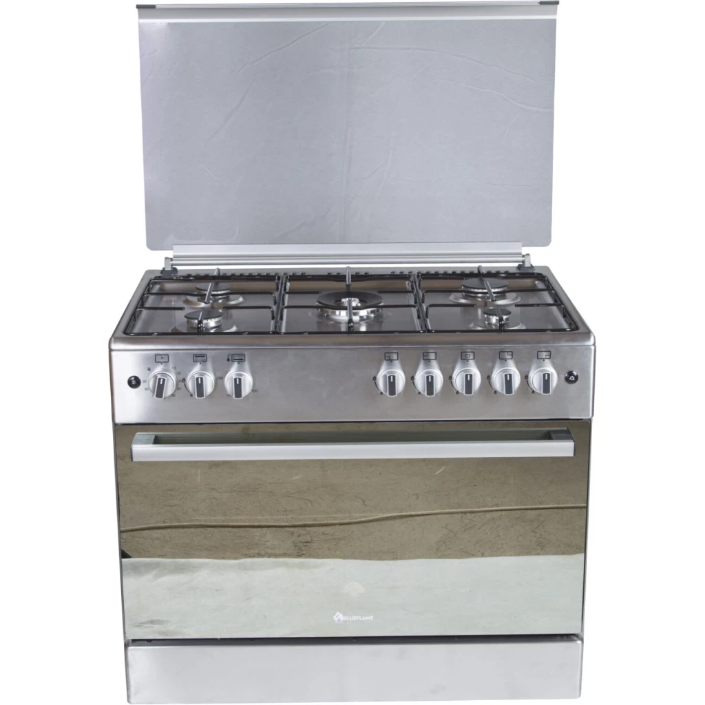Freestanding Gas Cooker 5 Burner 90x60 Blue Flame