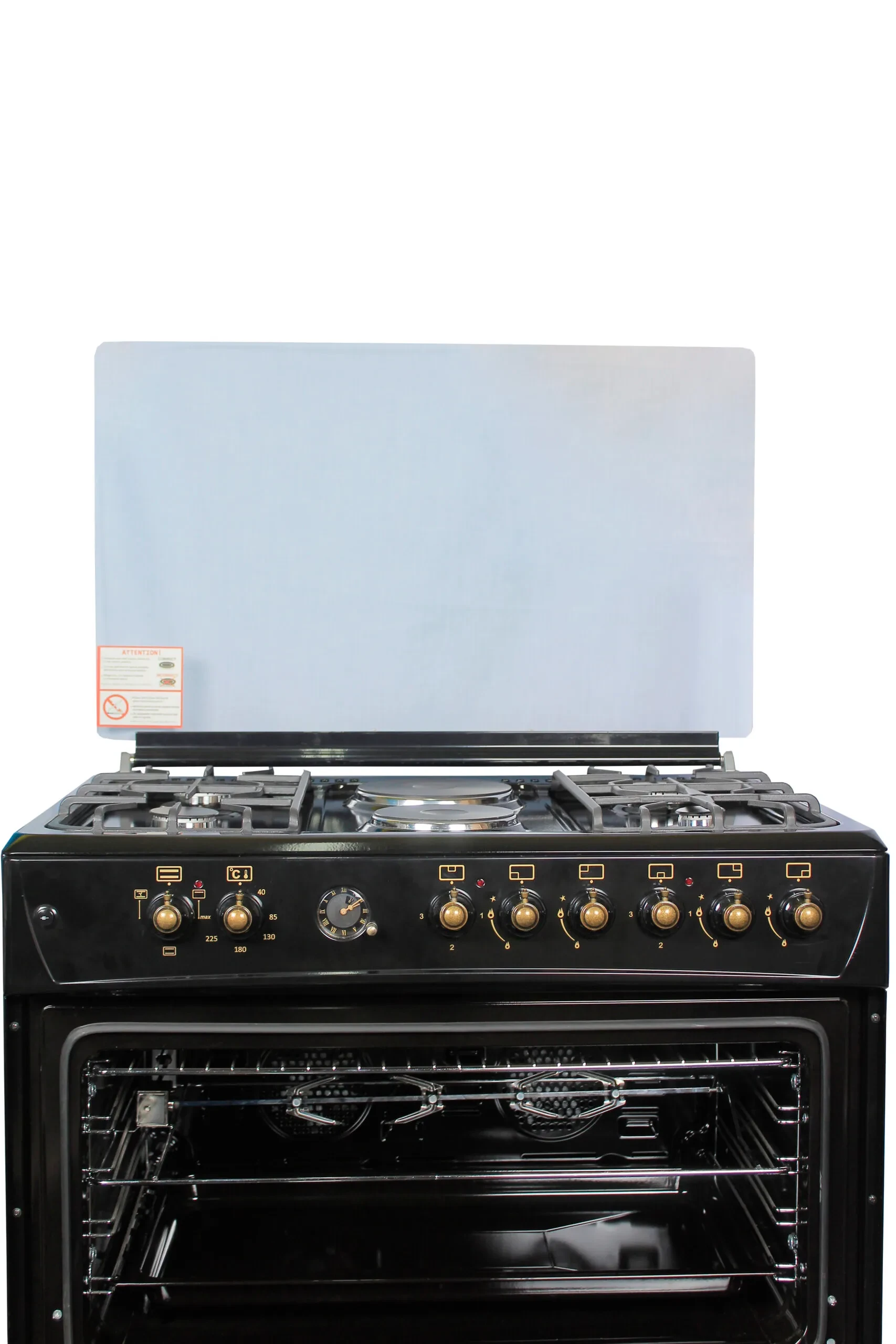 Blue Flame Rustic Hybrid Cooker 90x60 (4 Gas + 2 Electric)