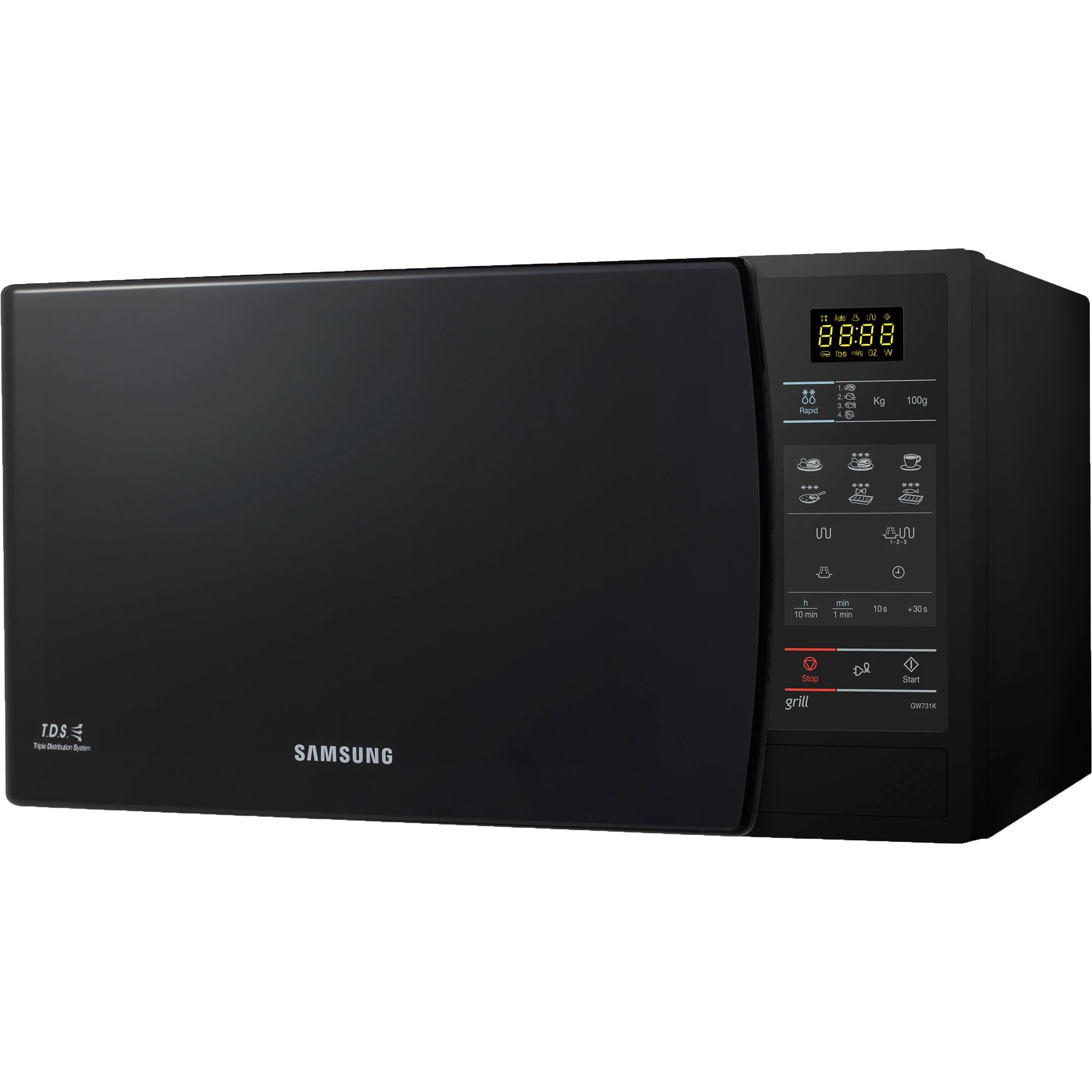 Samsung 20L Solo Microwave, Black ME731K-B